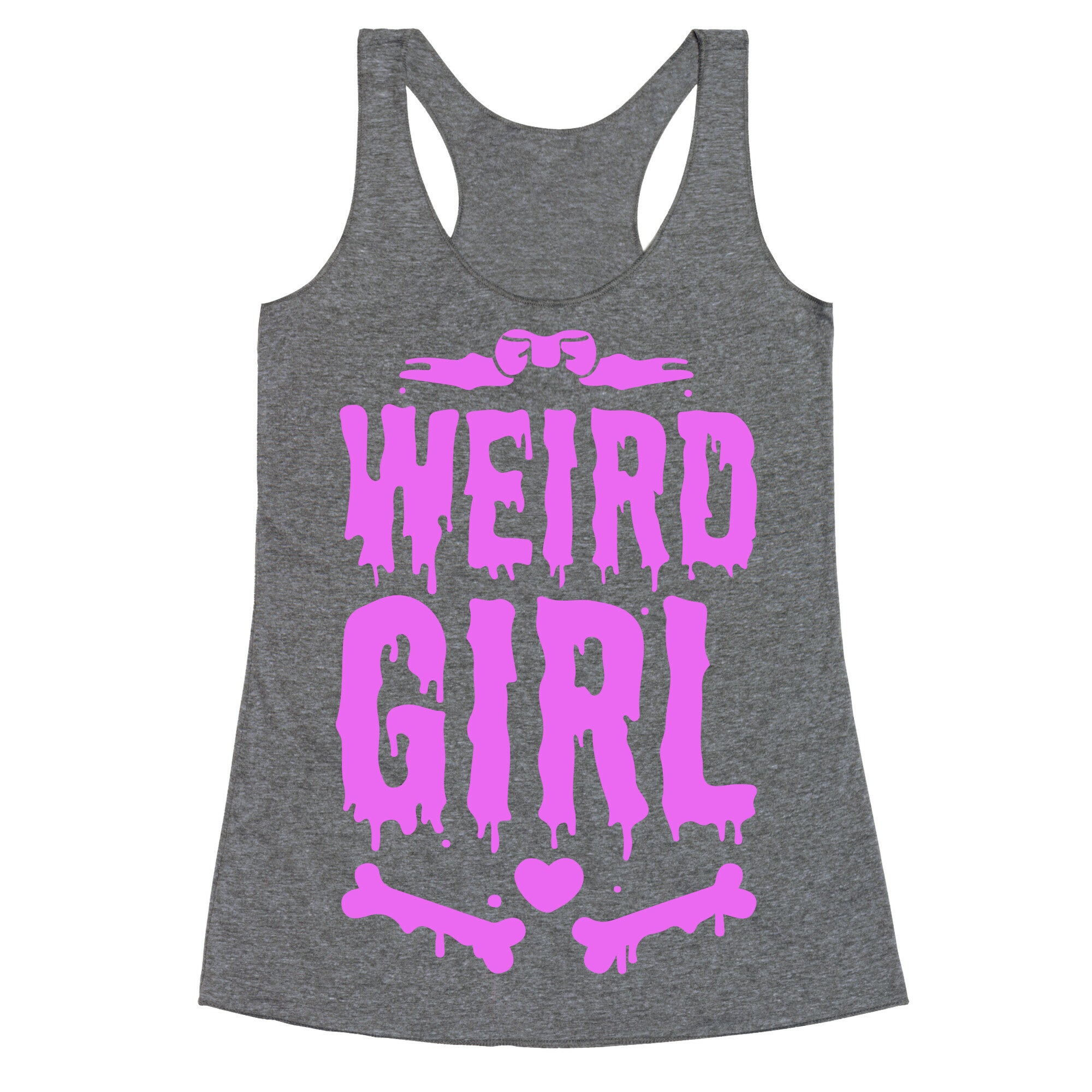 Weird Girl Racerback Tank