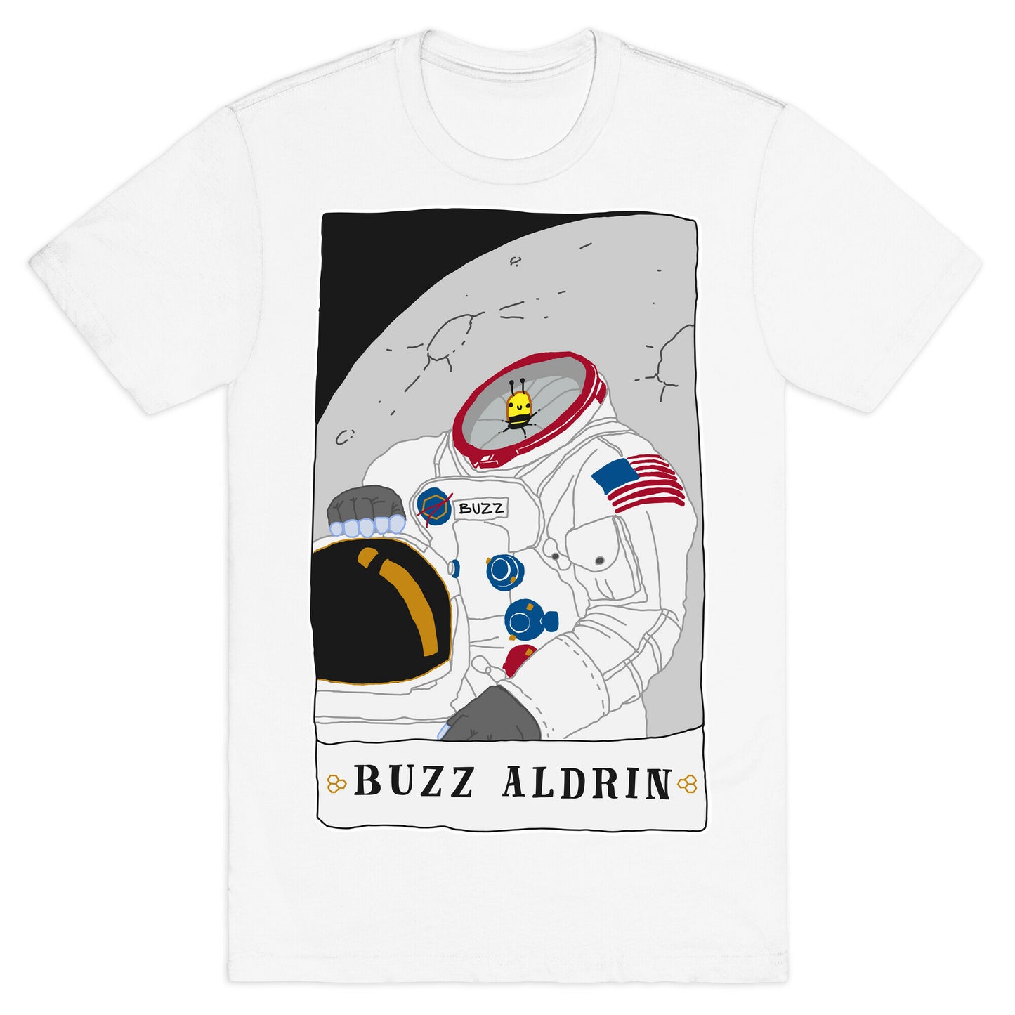 Buzz Aldrin Bee T-Shirt