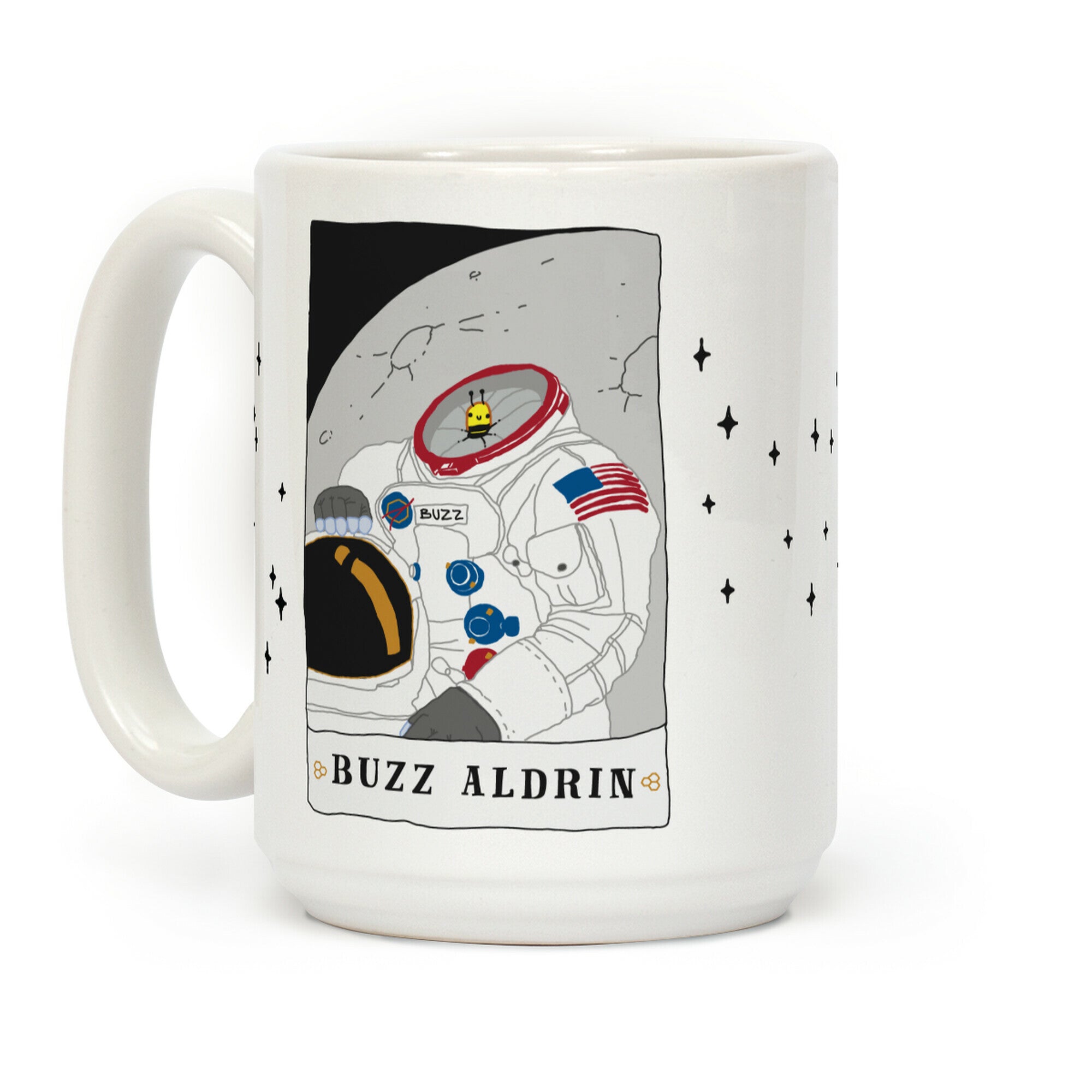 Buzz Aldrin Bee Coffee Mug