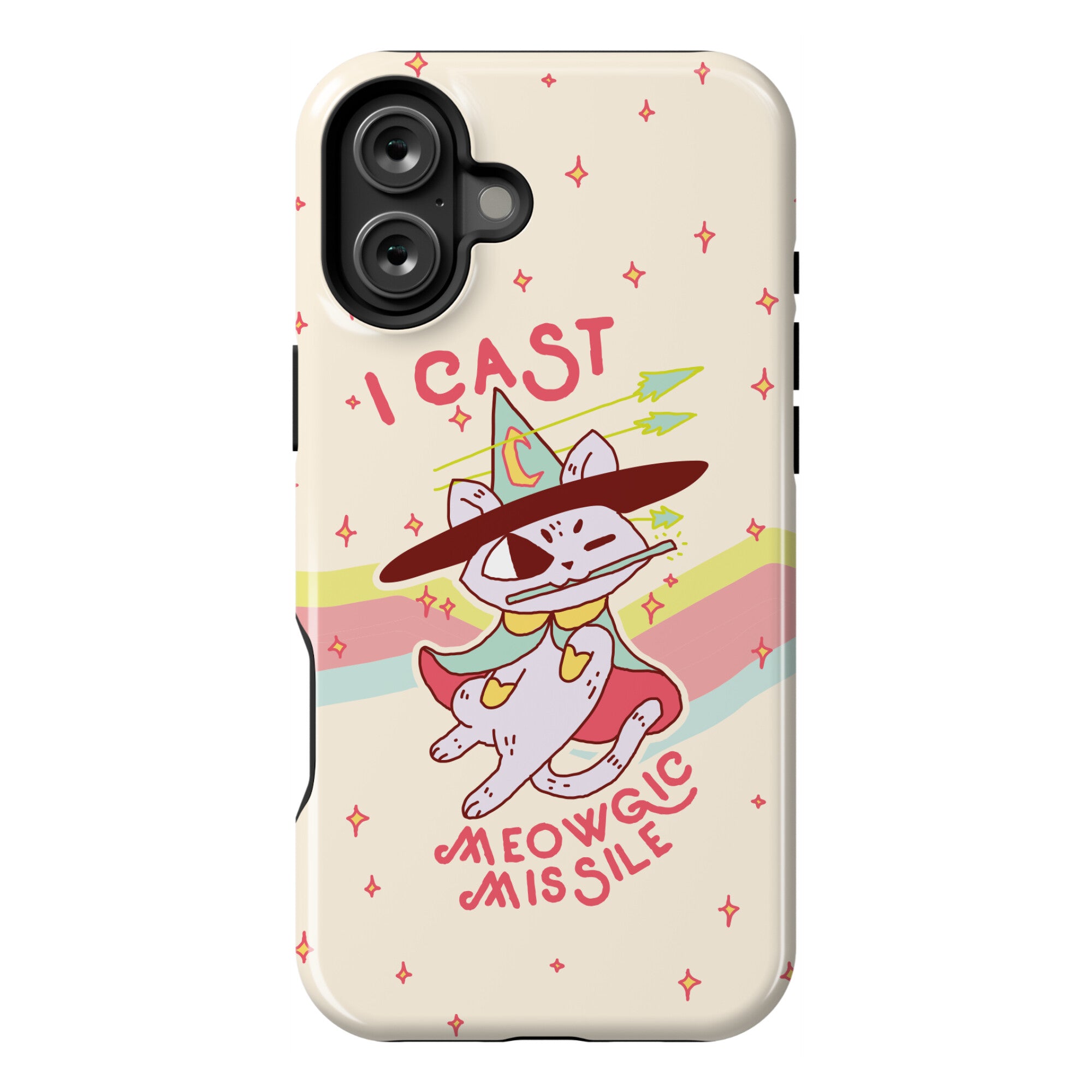 I Cast Meowgic Missile  Phone Case
