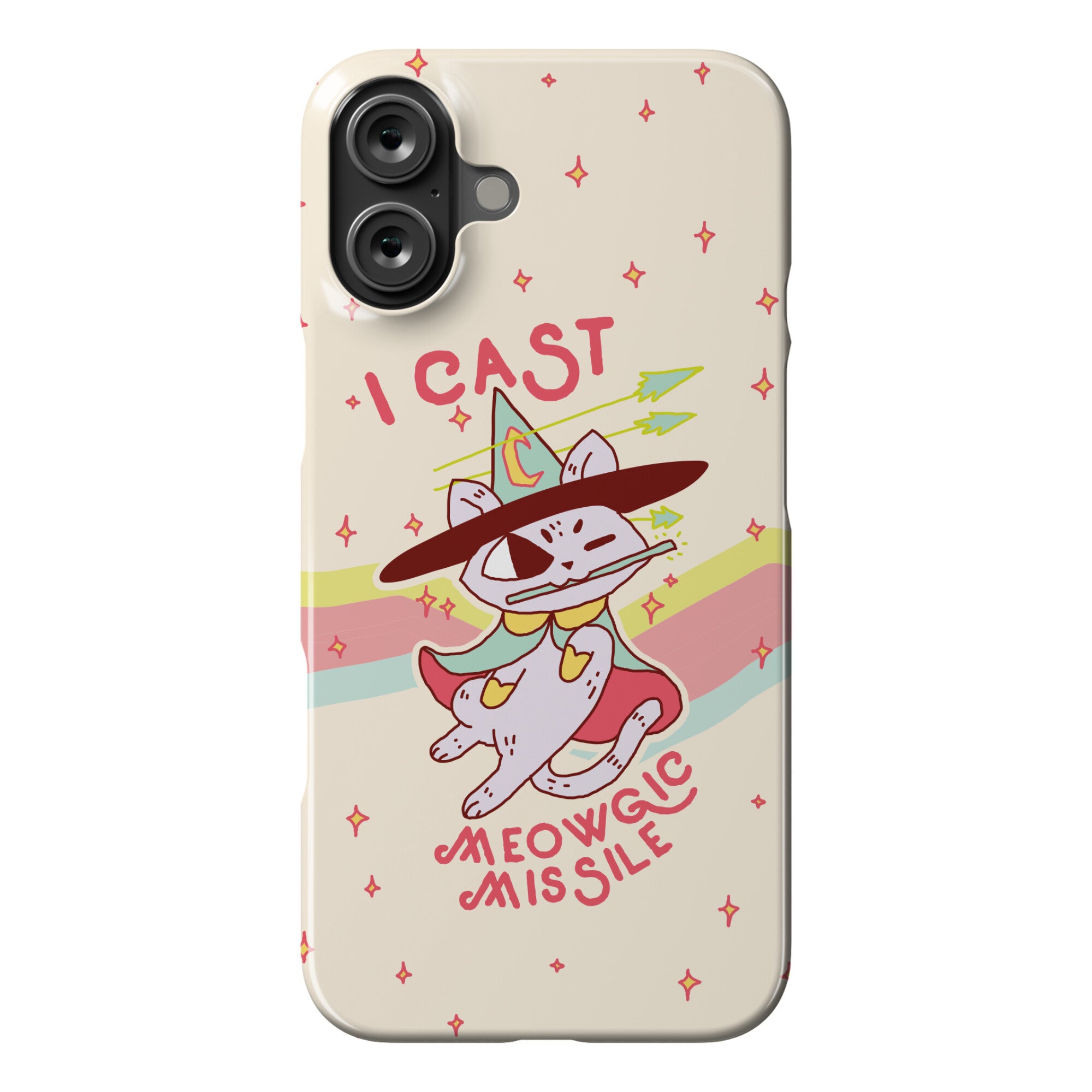 I Cast Meowgic Missile  Phone Case