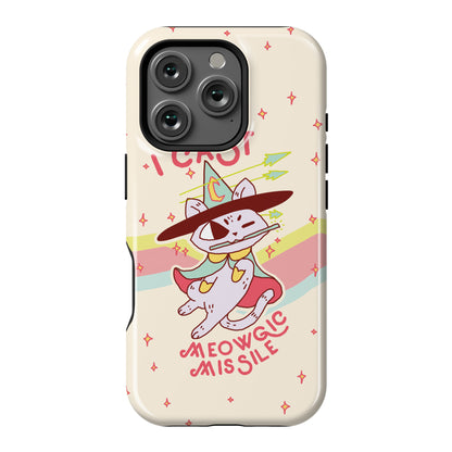 I Cast Meowgic Missile  Phone Case