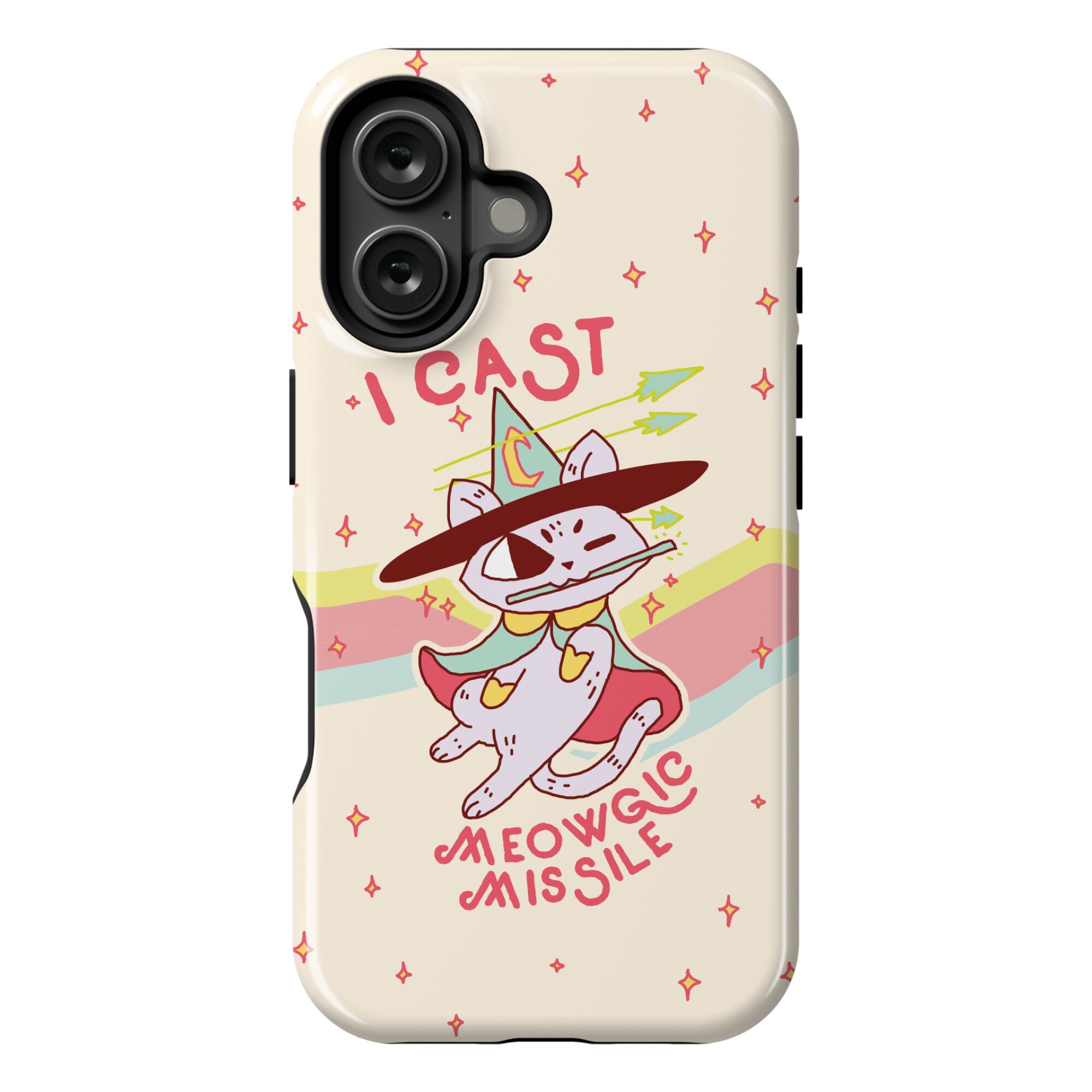 I Cast Meowgic Missile  Phone Case