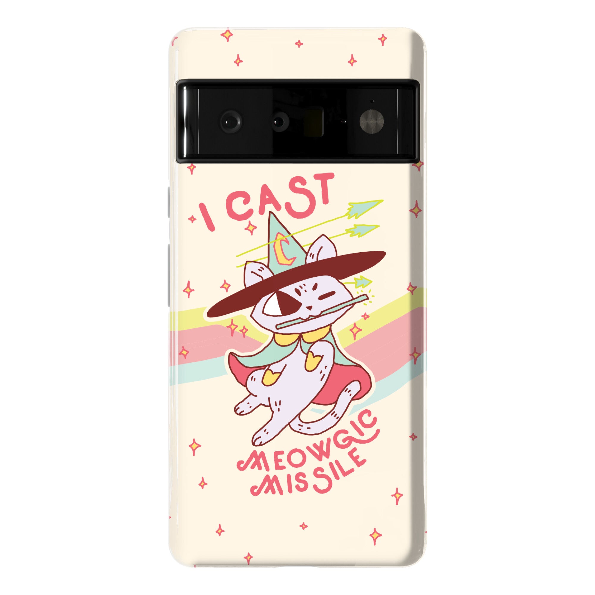 I Cast Meowgic Missile  Phone Case