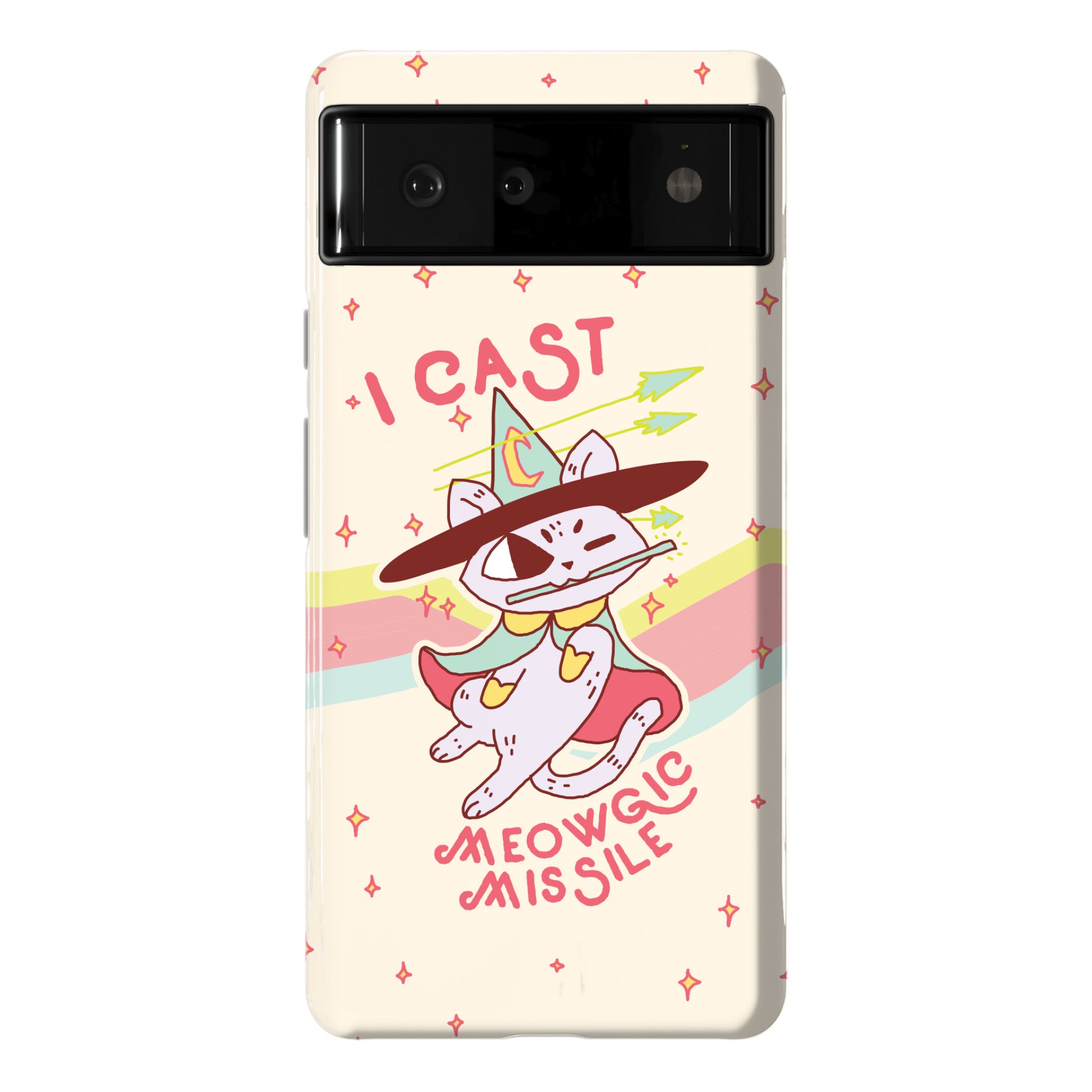 I Cast Meowgic Missile  Phone Case