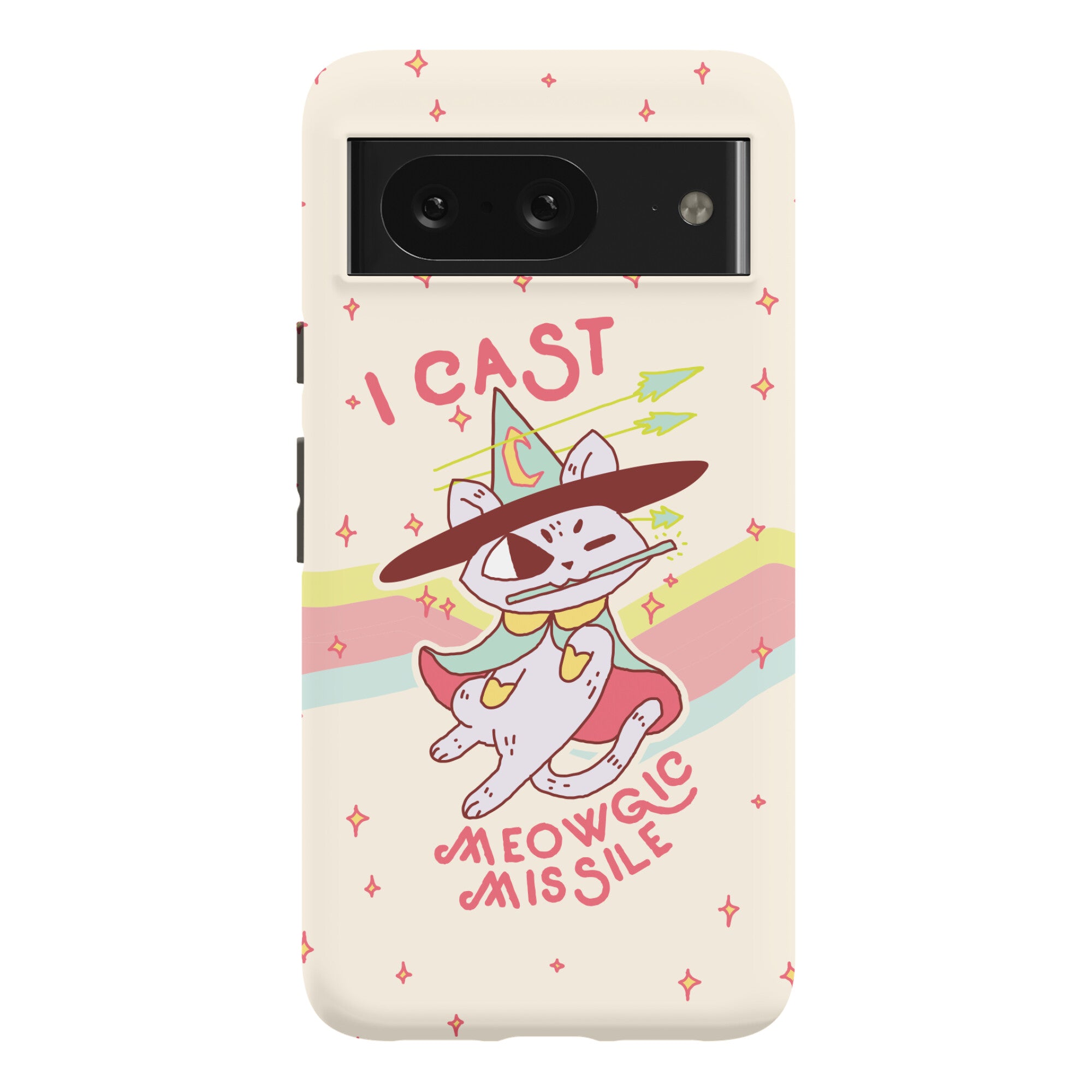 I Cast Meowgic Missile  Phone Case