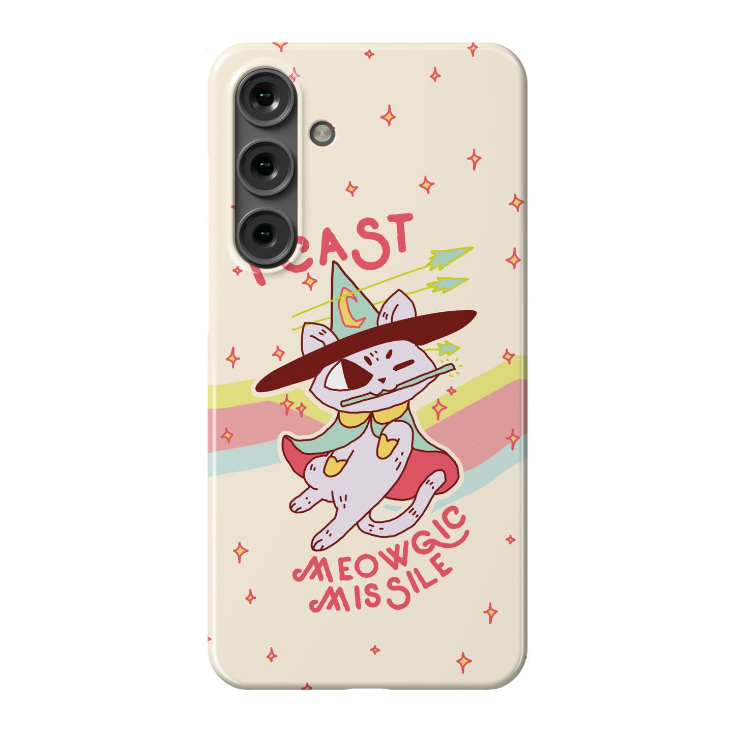 I Cast Meowgic Missile  Phone Case