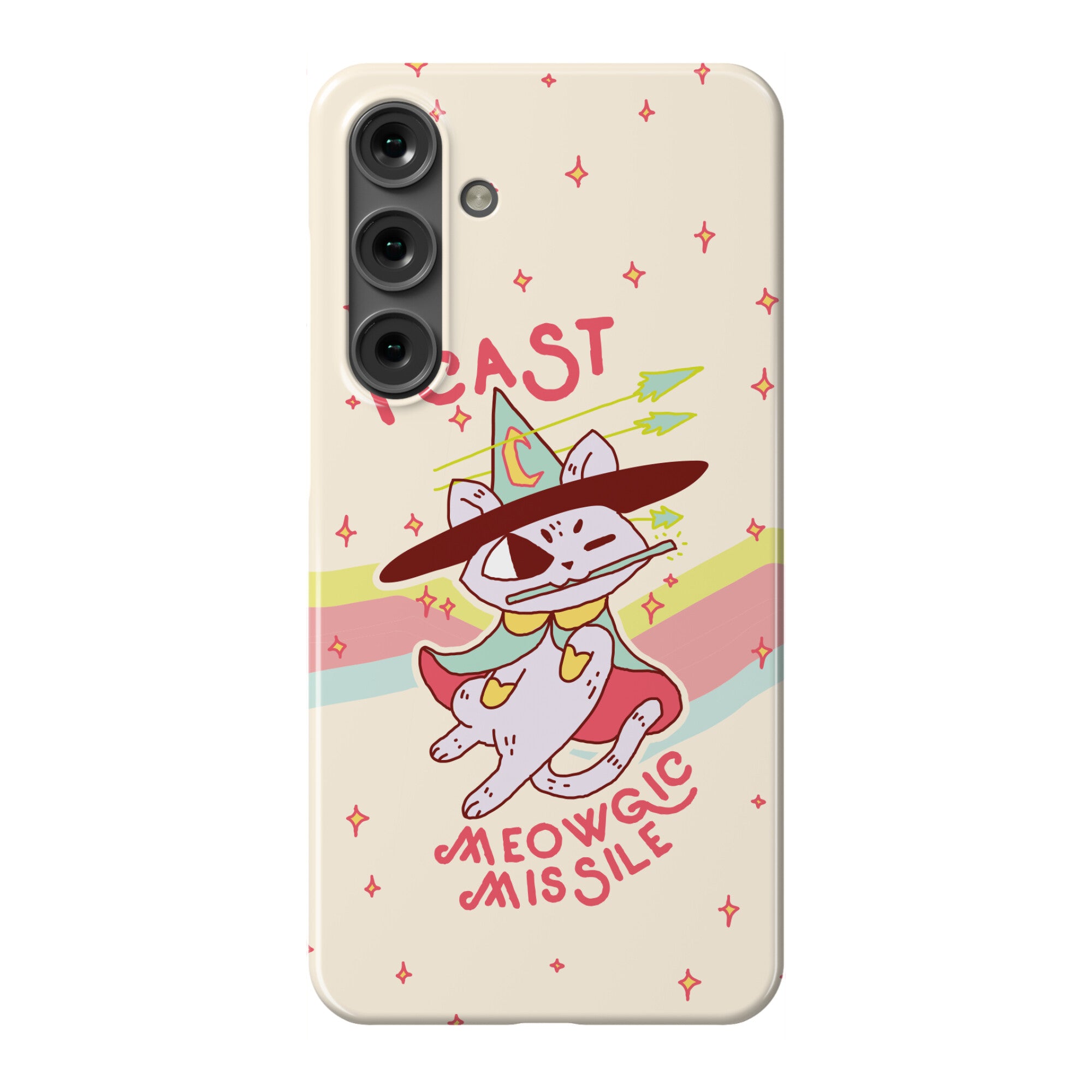 I Cast Meowgic Missile  Phone Case