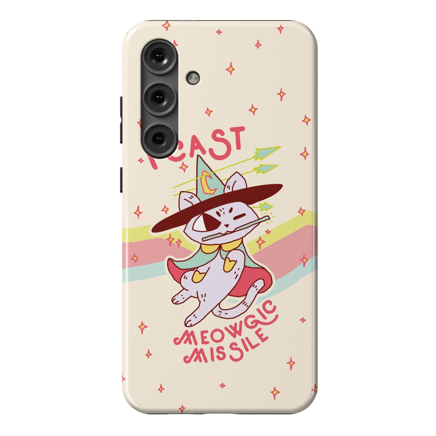 I Cast Meowgic Missile  Phone Case