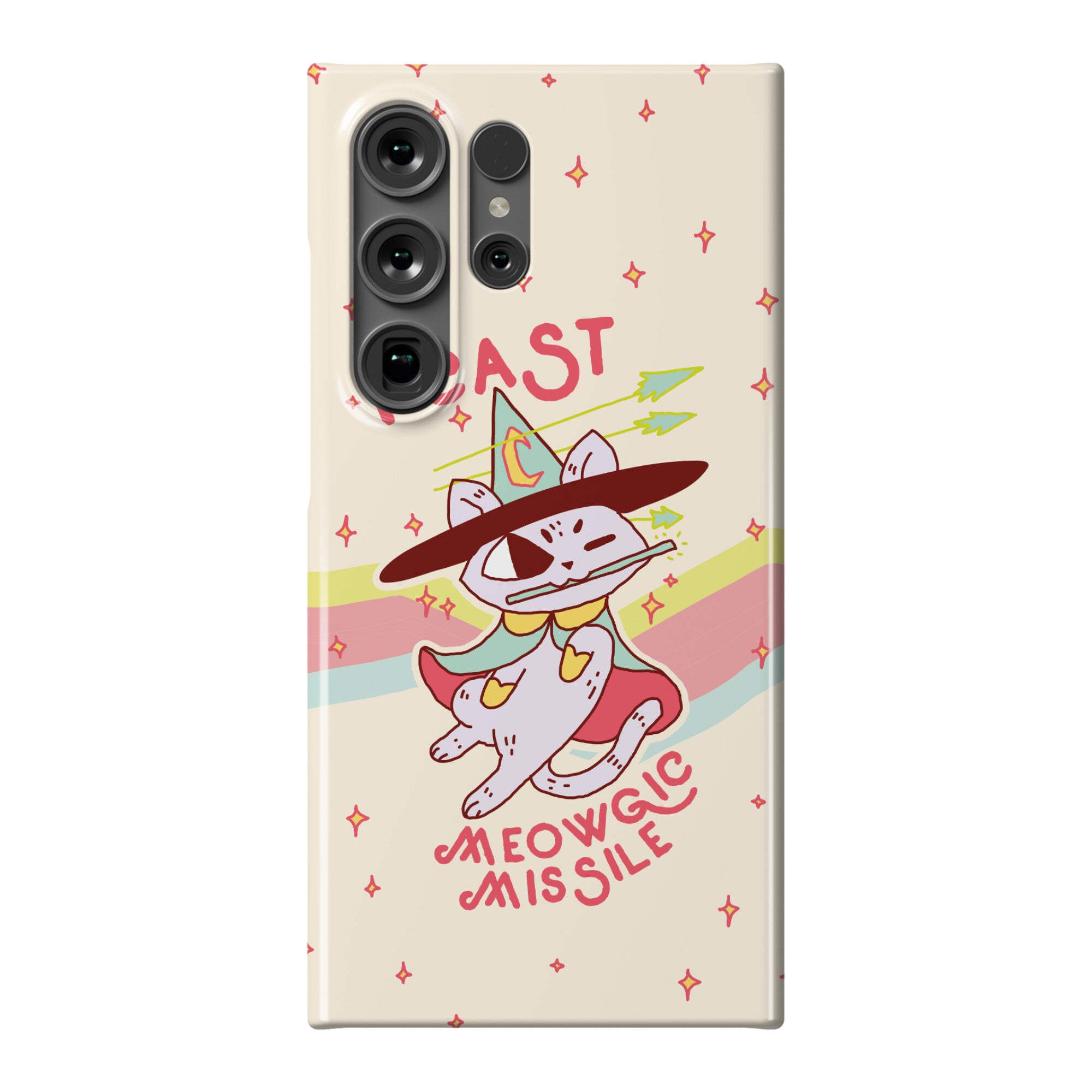 I Cast Meowgic Missile  Phone Case