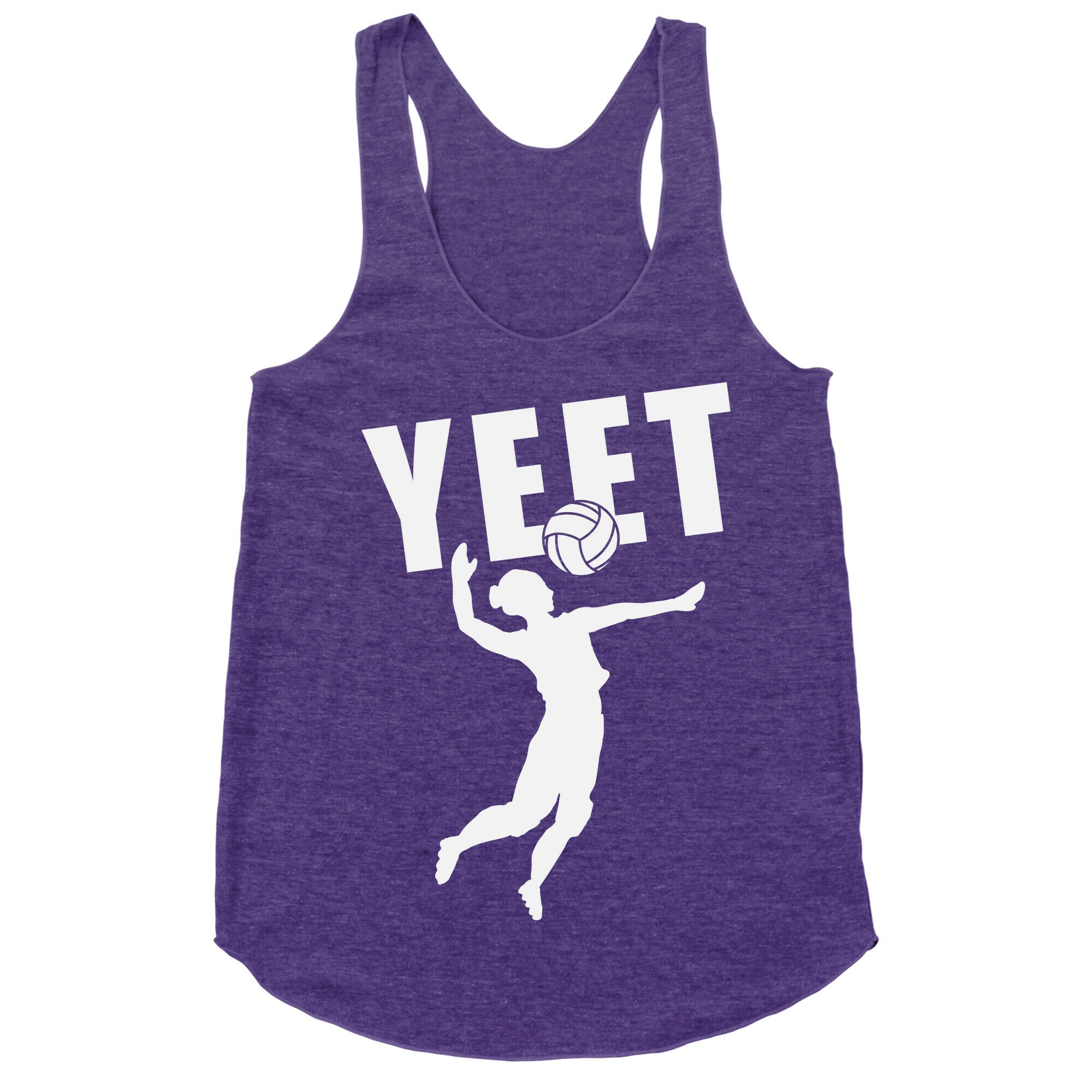 Volleyball YEET Racerback Tank