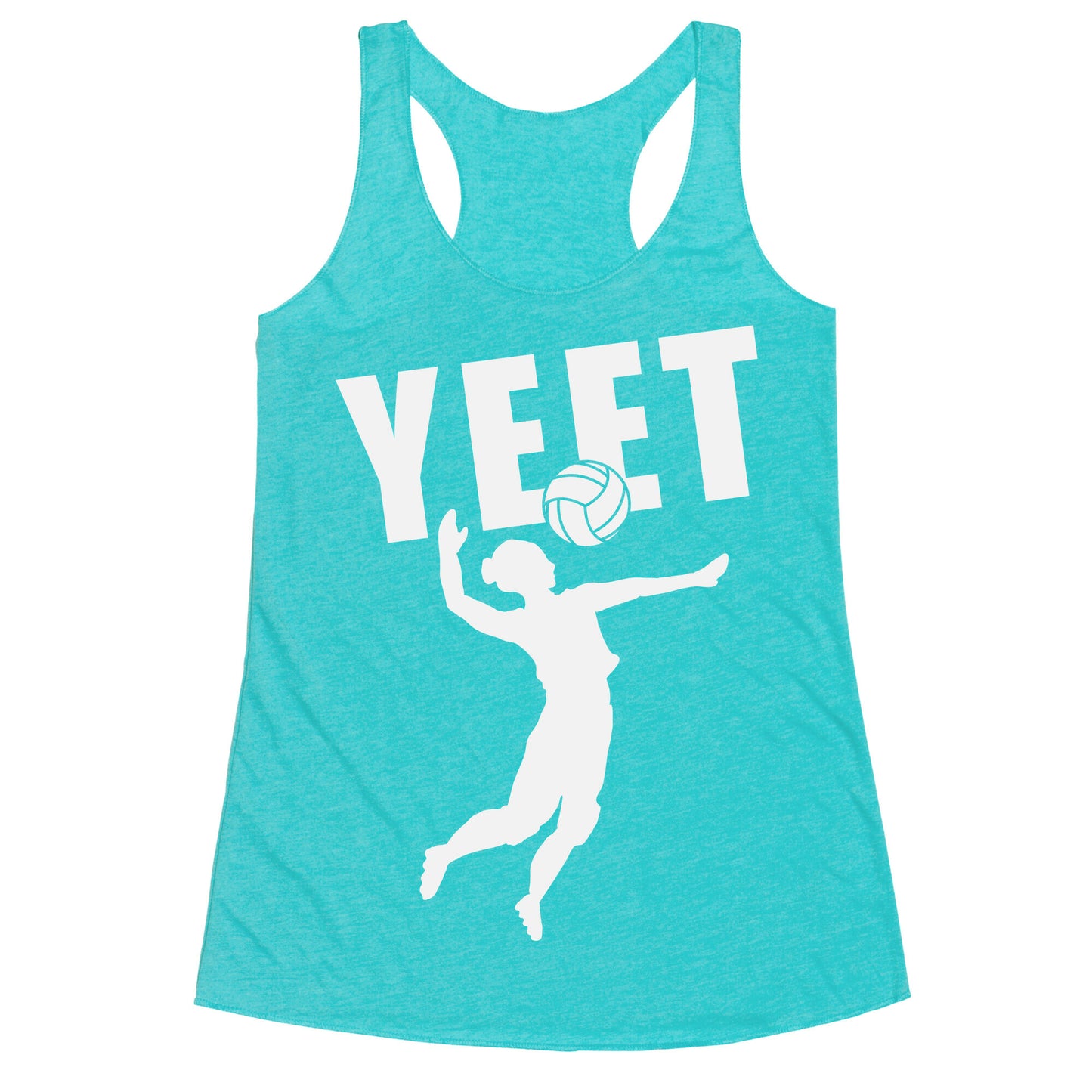 Volleyball YEET Racerback Tank