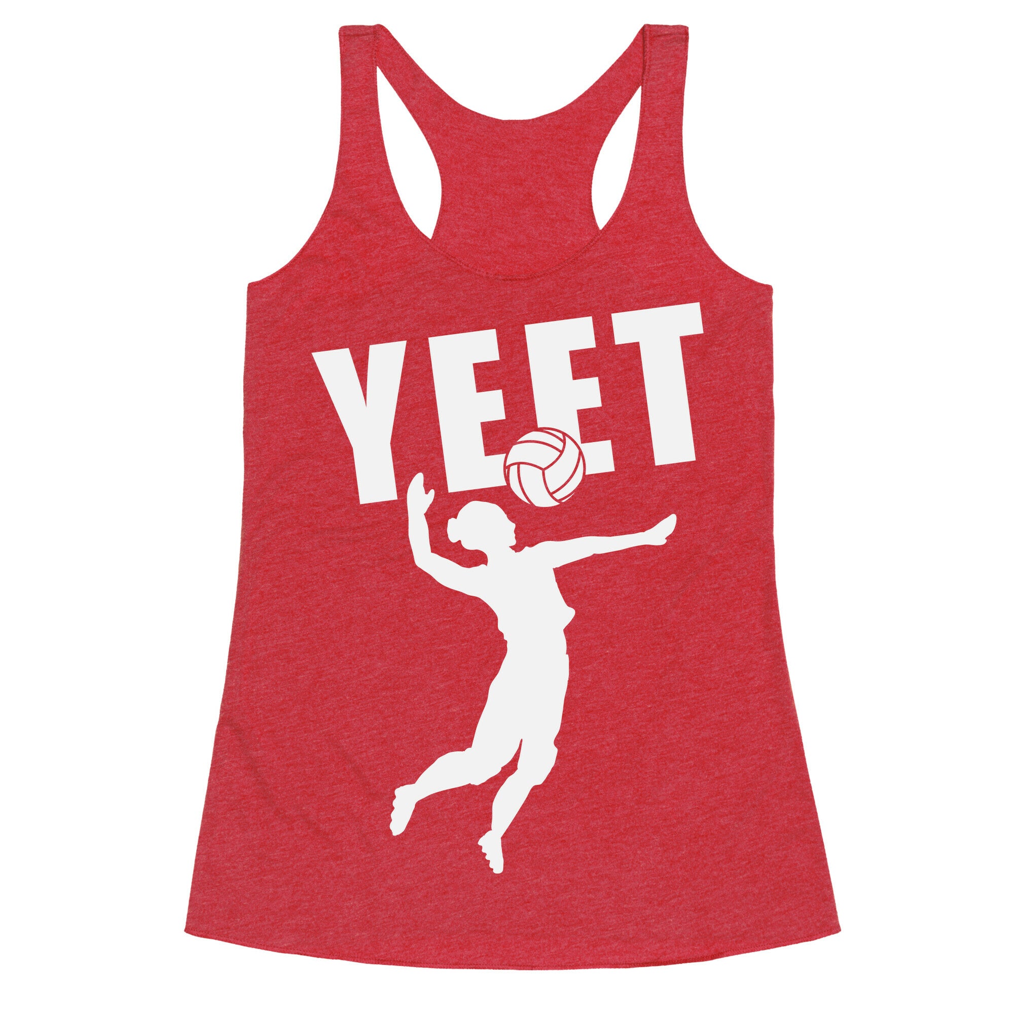 Volleyball YEET Racerback Tank