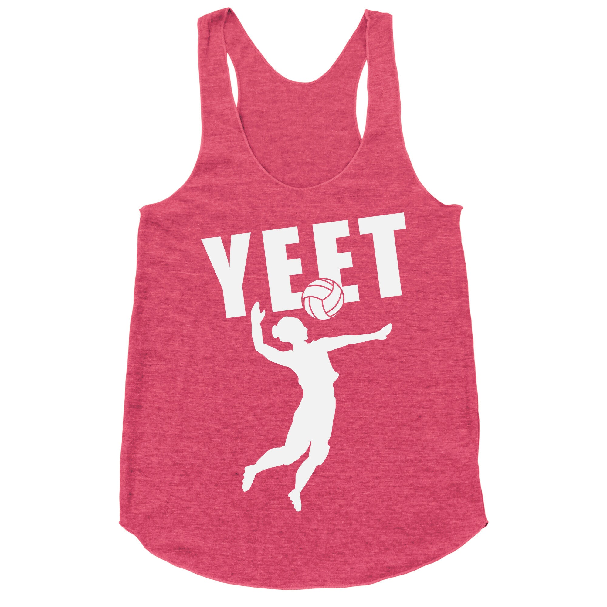 Volleyball YEET Racerback Tank