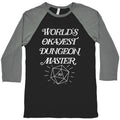 World's Okayest Dungeon Master Baseball Tee