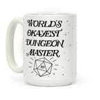 World's Okayest Dungeon Master Coffee Mug