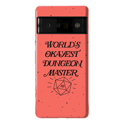 World's Okayest Dungeon Master Phone Case