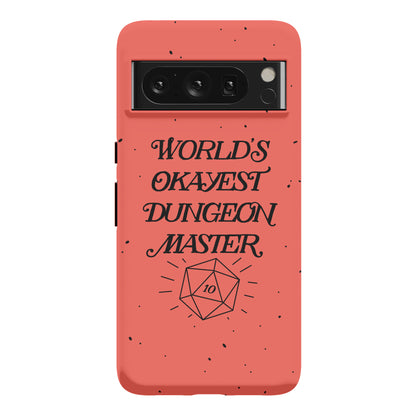 World's Okayest Dungeon Master Phone Case