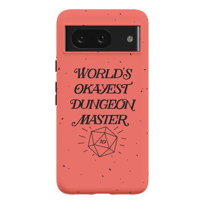 World's Okayest Dungeon Master Phone Case