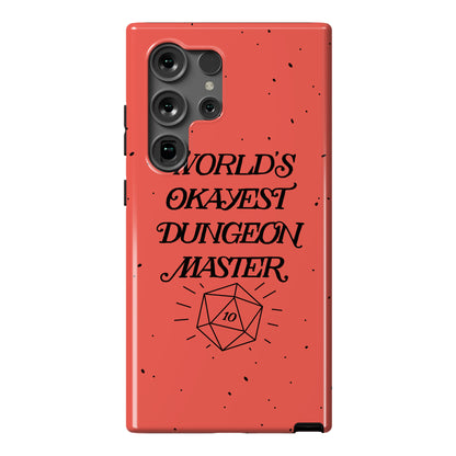 World's Okayest Dungeon Master Phone Case