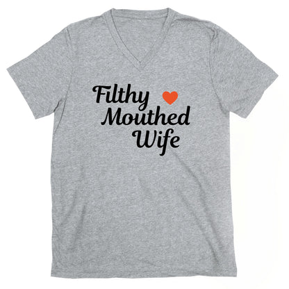 Filthy Mouthed Wife V-Neck