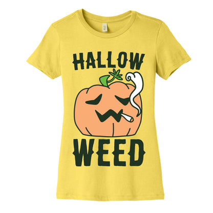 Hallow-Weed Women's Cotton Tee