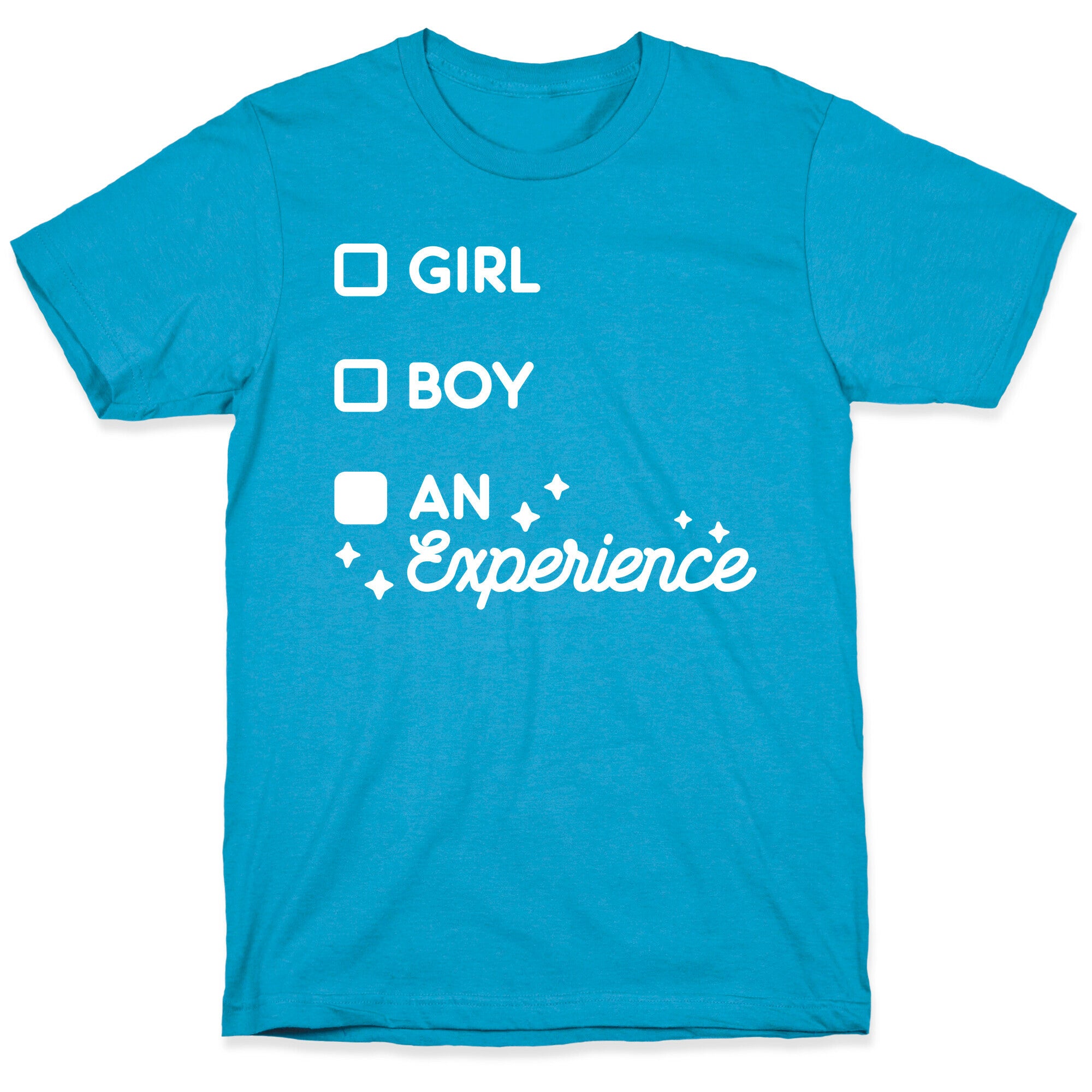 Girl, Boy, An Experience Checklist Unisex Triblend Tee