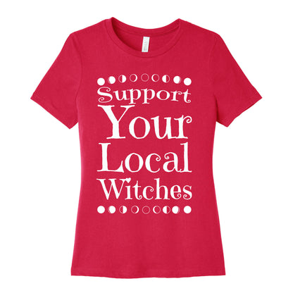 Support Your Local Witches Women's Cotton Tee