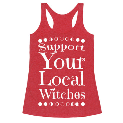 Support Your Local Witches Racerback Tank