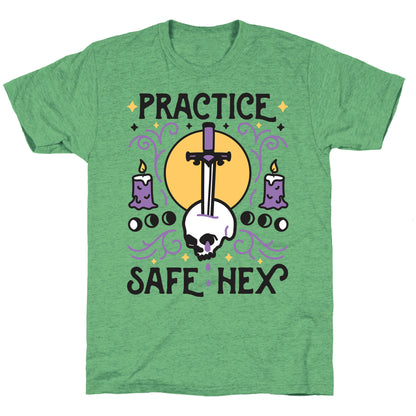 Practice Safe Hex Unisex Triblend Tee