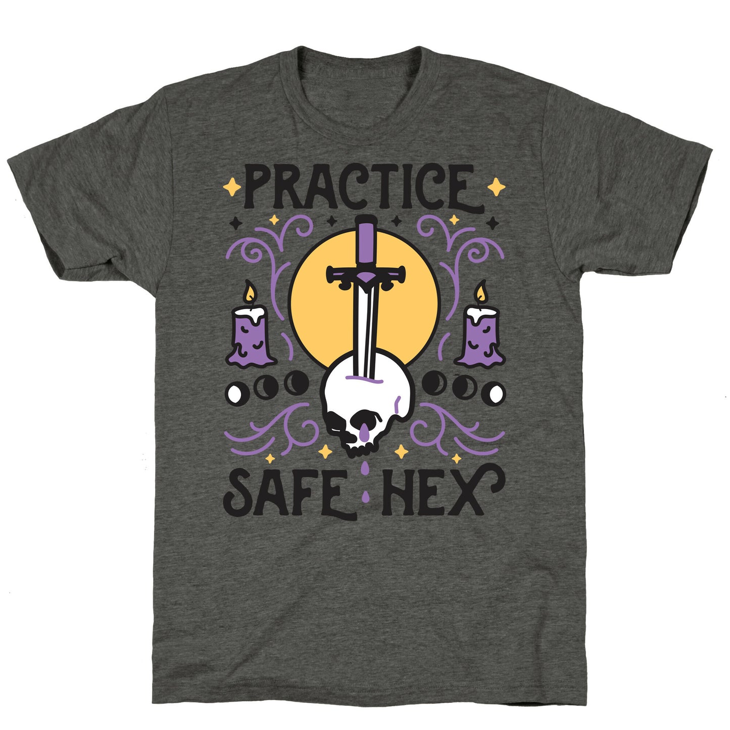 Practice Safe Hex Unisex Triblend Tee