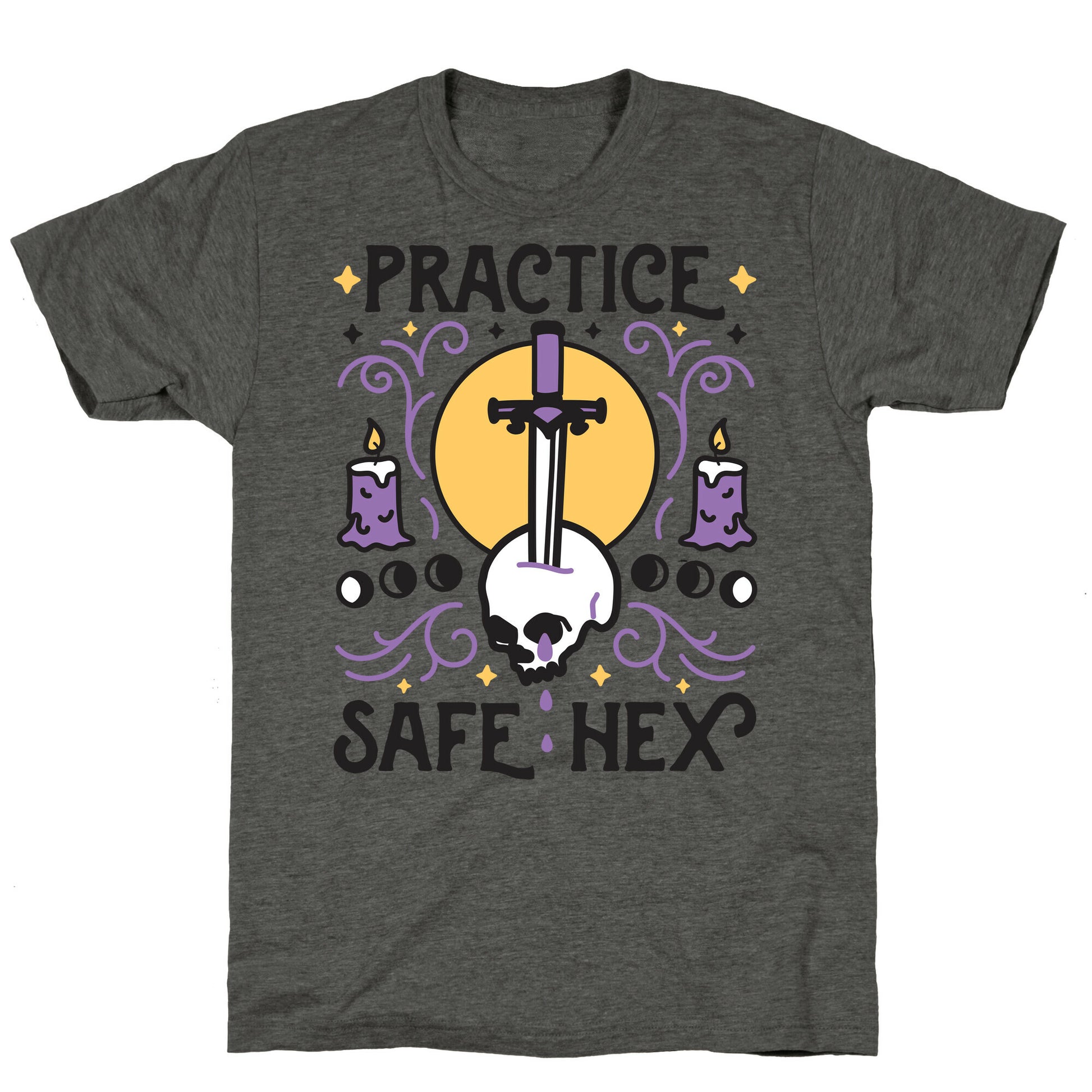 Practice Safe Hex Unisex Triblend Tee