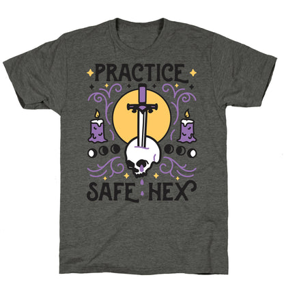 Practice Safe Hex Unisex Triblend Tee