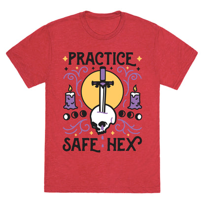 Practice Safe Hex Unisex Triblend Tee