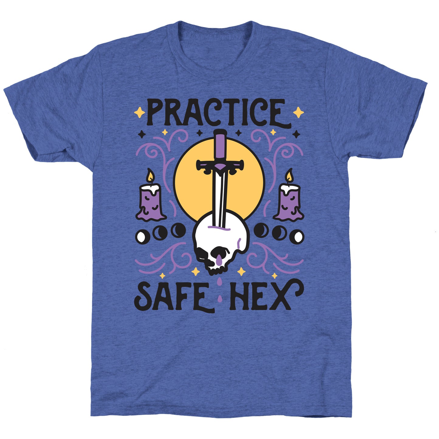 Practice Safe Hex Unisex Triblend Tee