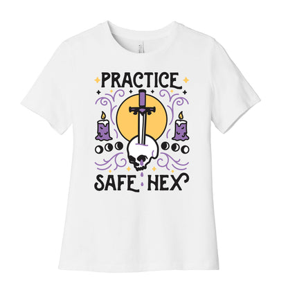 Practice Safe Hex Women's Cotton Tee