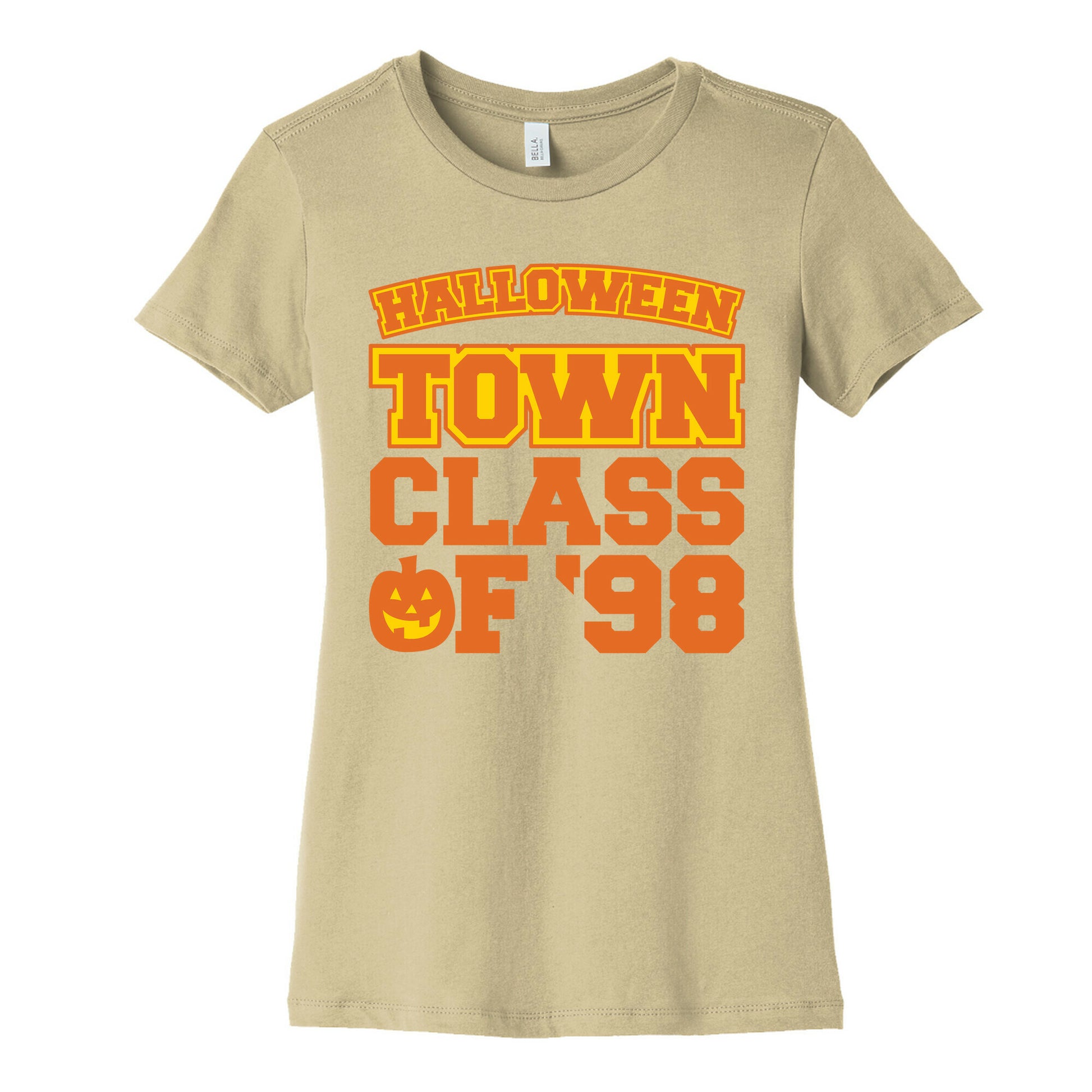 Halloween Town Class of '98 Parody White Print Women's Cotton Tee