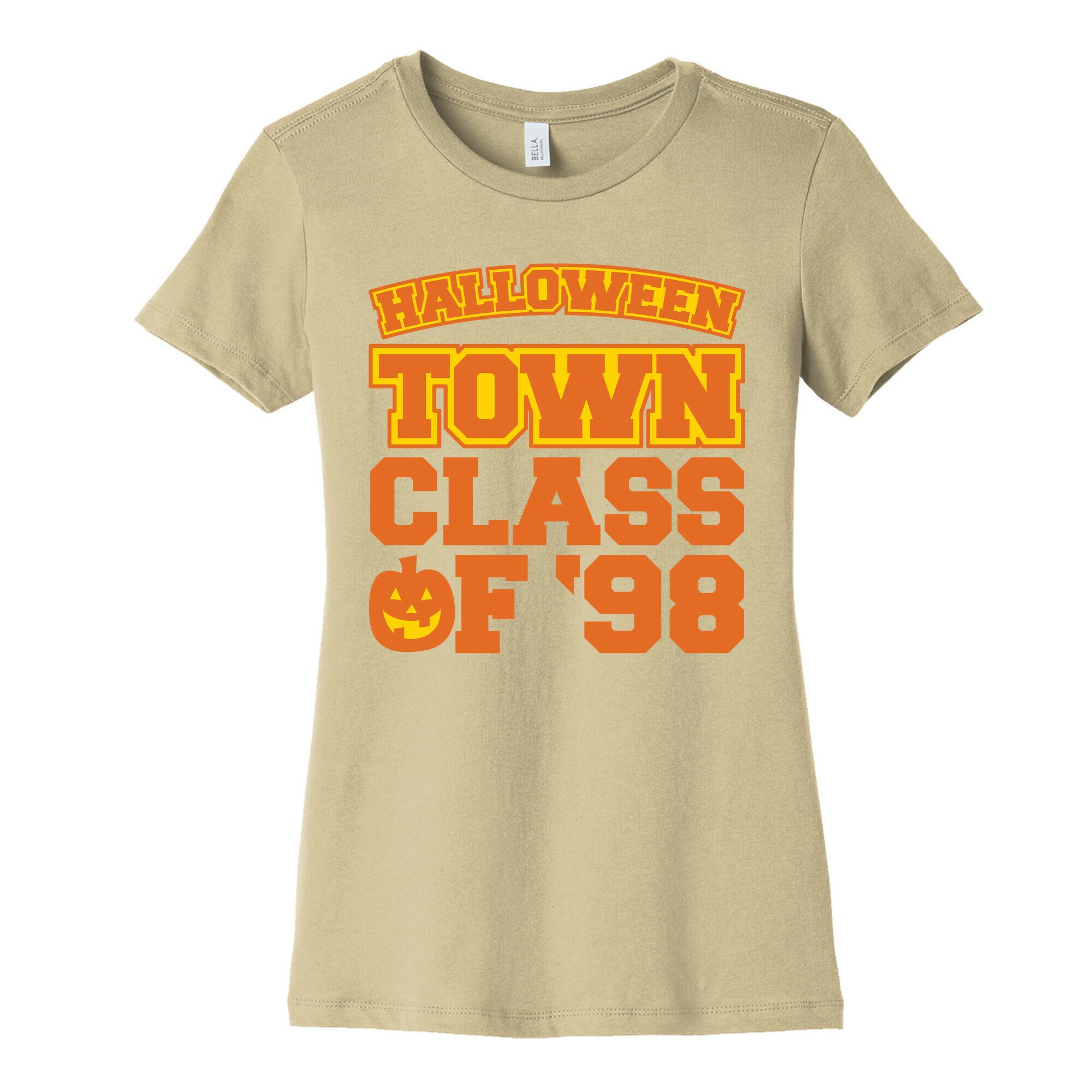 Halloween Town Class of '98 Parody White Print Women's Cotton Tee