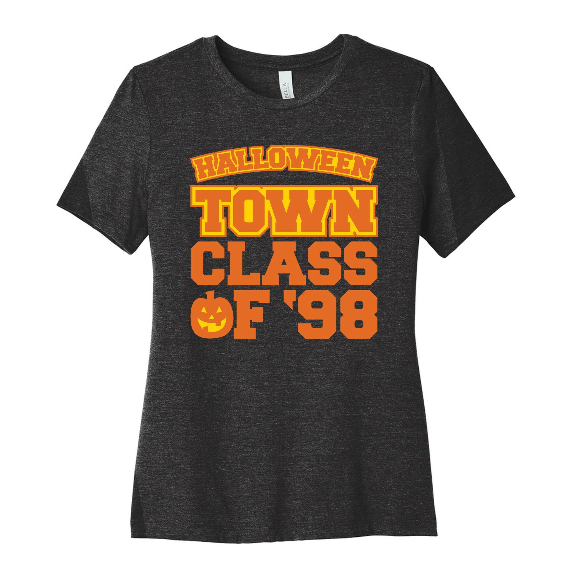 Halloween Town Class of '98 Parody White Print Women's Cotton Tee