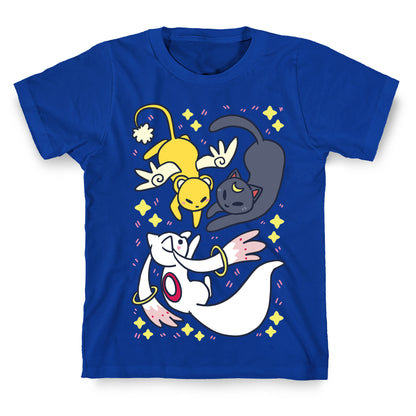 Magical Mascots - Luna, Kero and Kyubey T-Shirt