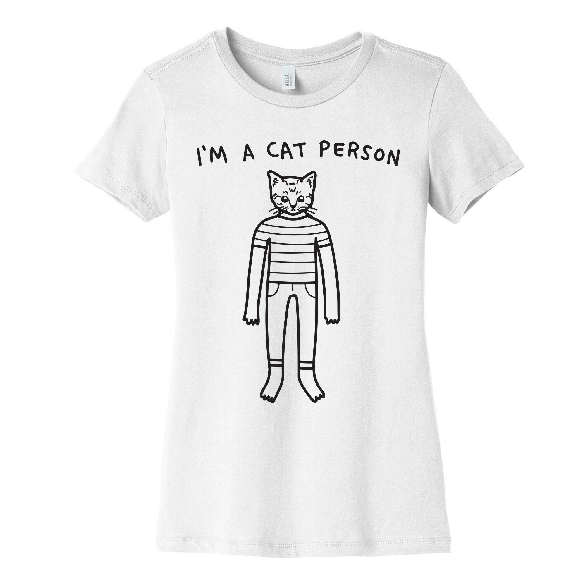 I'm A Cat Person Women's Cotton Tee