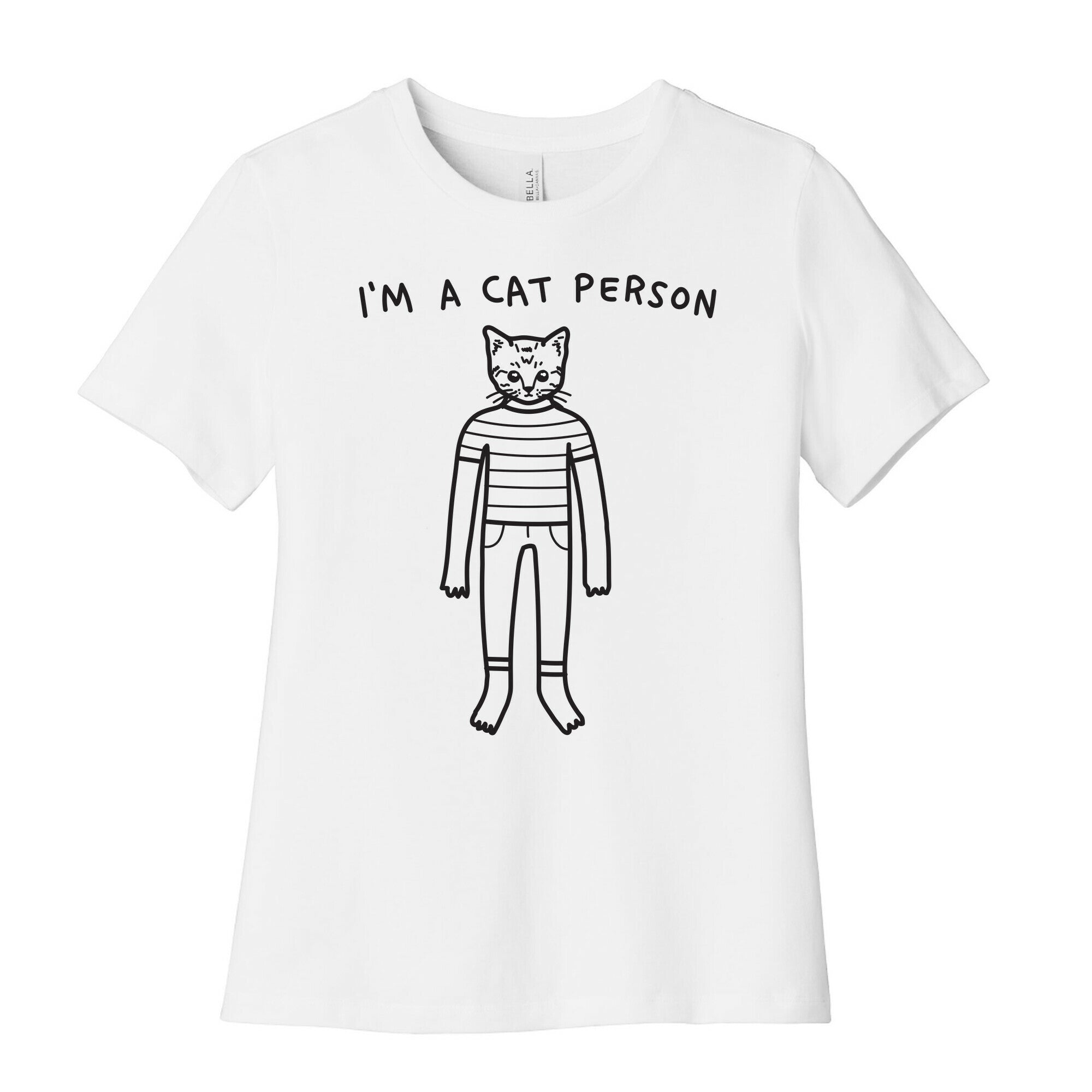 I'm A Cat Person Women's Cotton Tee
