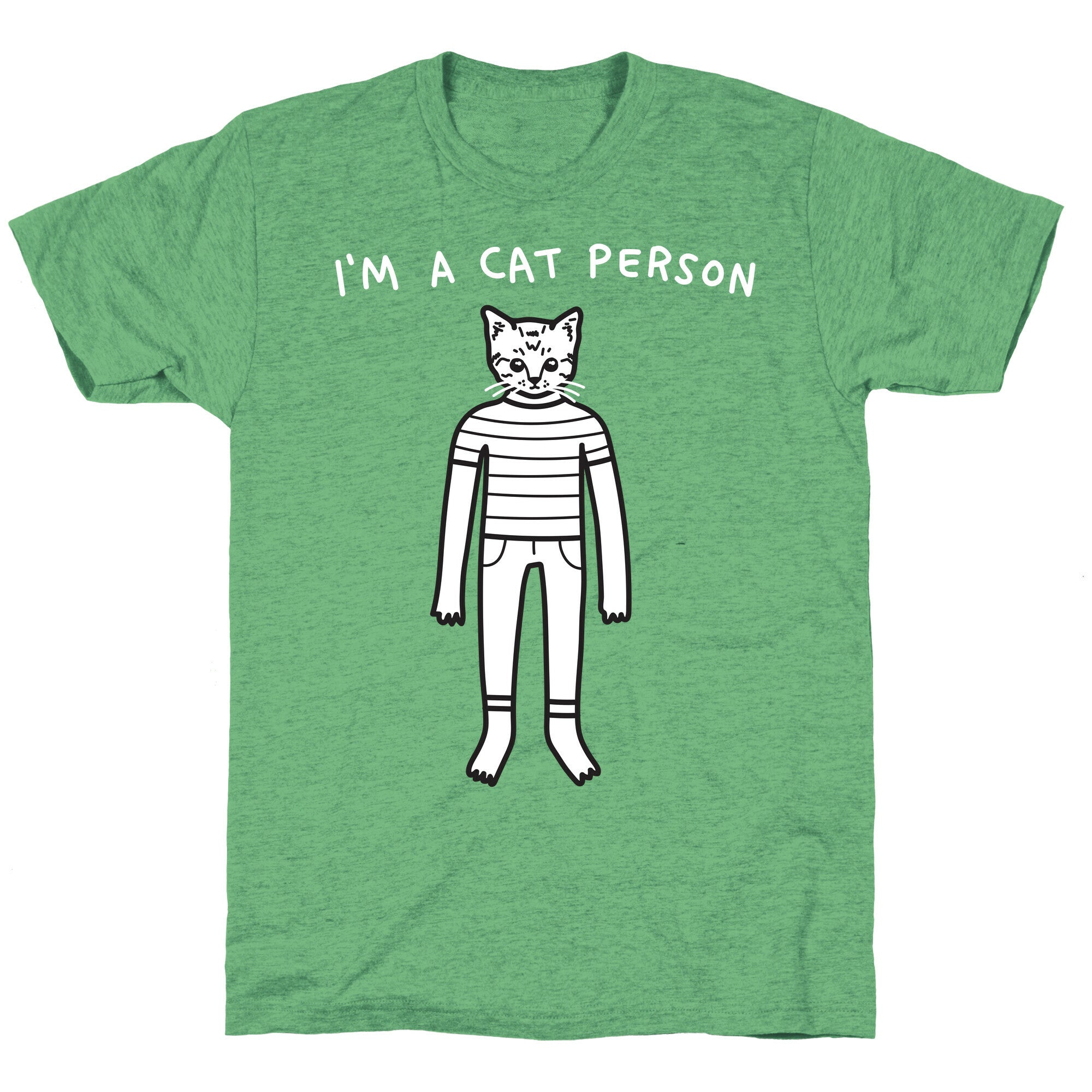 I'm A Cat Person Unisex Triblend Tee