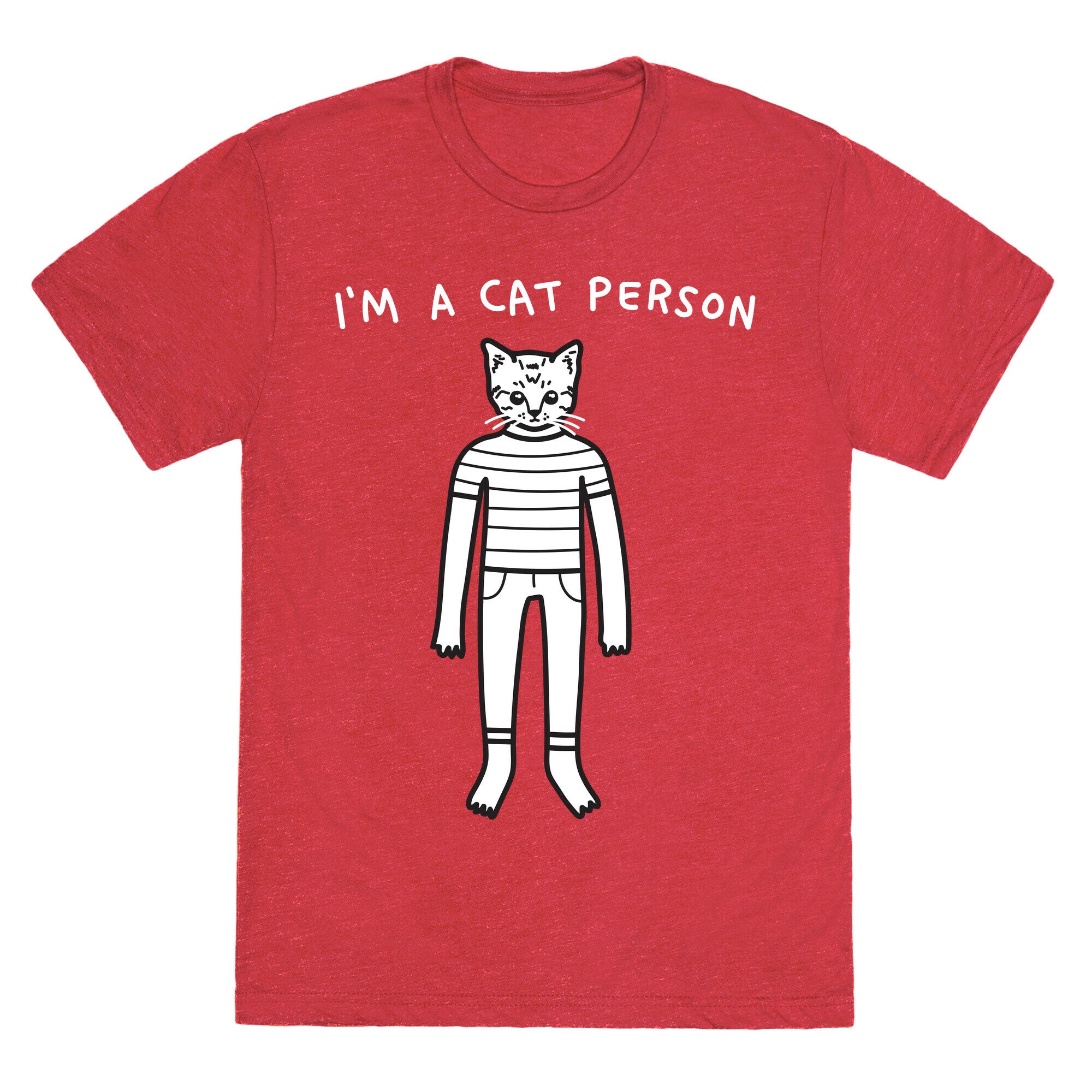 I'm A Cat Person Unisex Triblend Tee