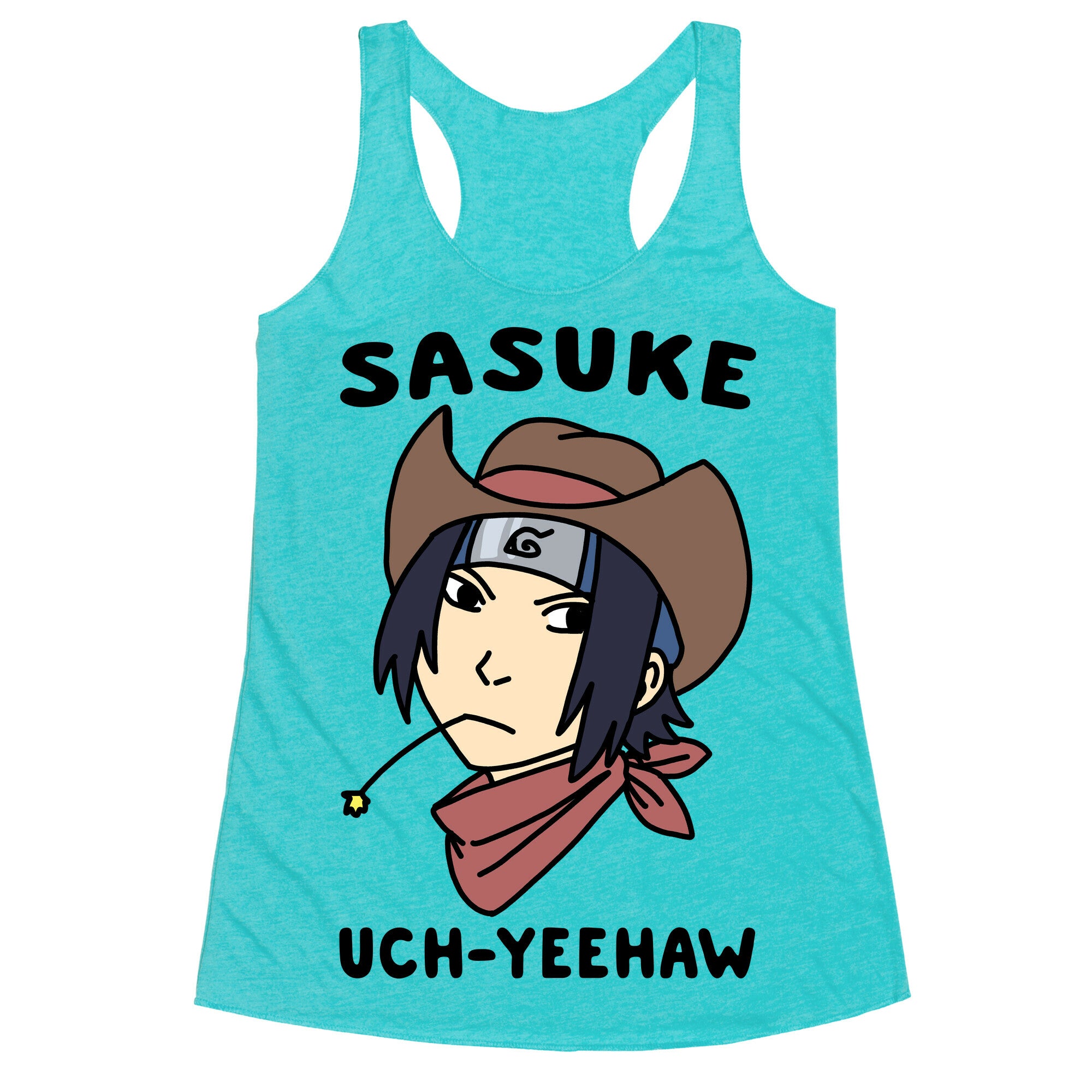 Sasuke Uch-Yeehaw Racerback Tank