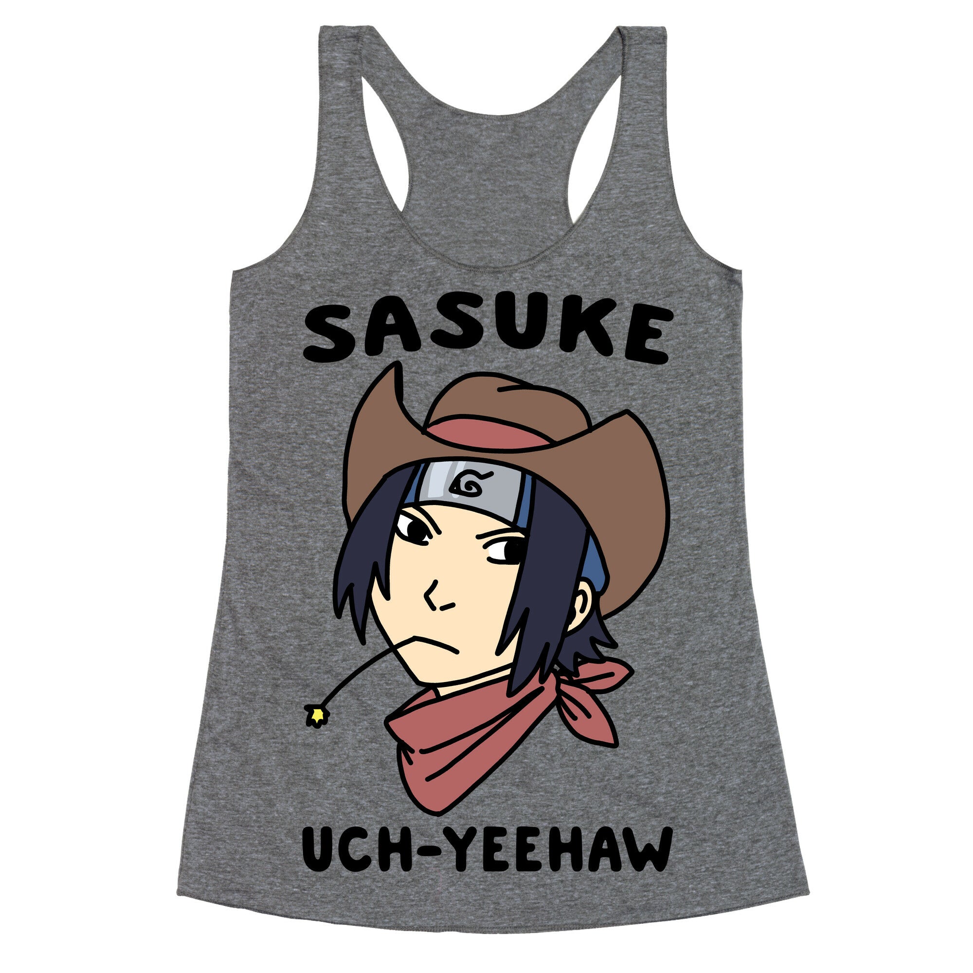 Sasuke Uch-Yeehaw Racerback Tank