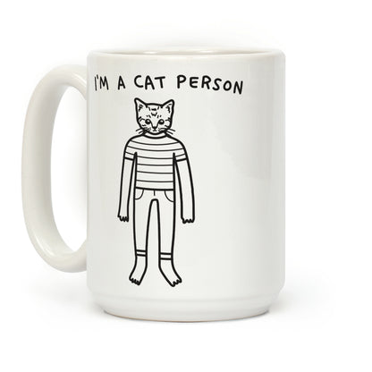 I'm A Cat Person Coffee Mug