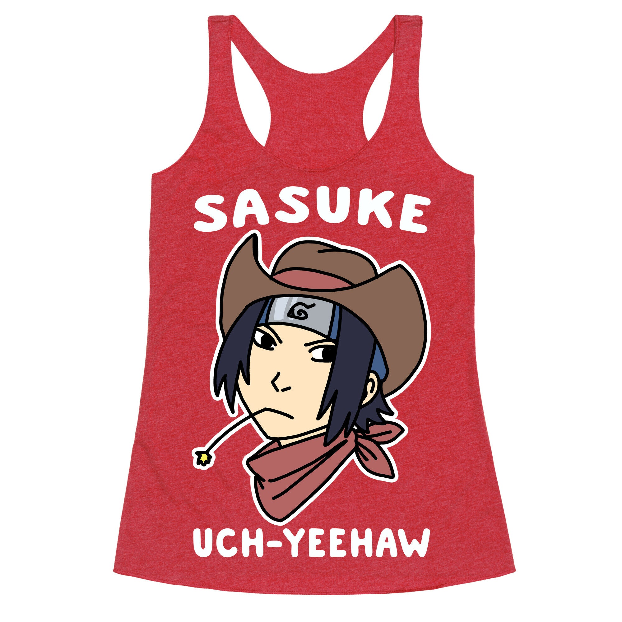 Sasuke Uch-Yeehaw Racerback Tank