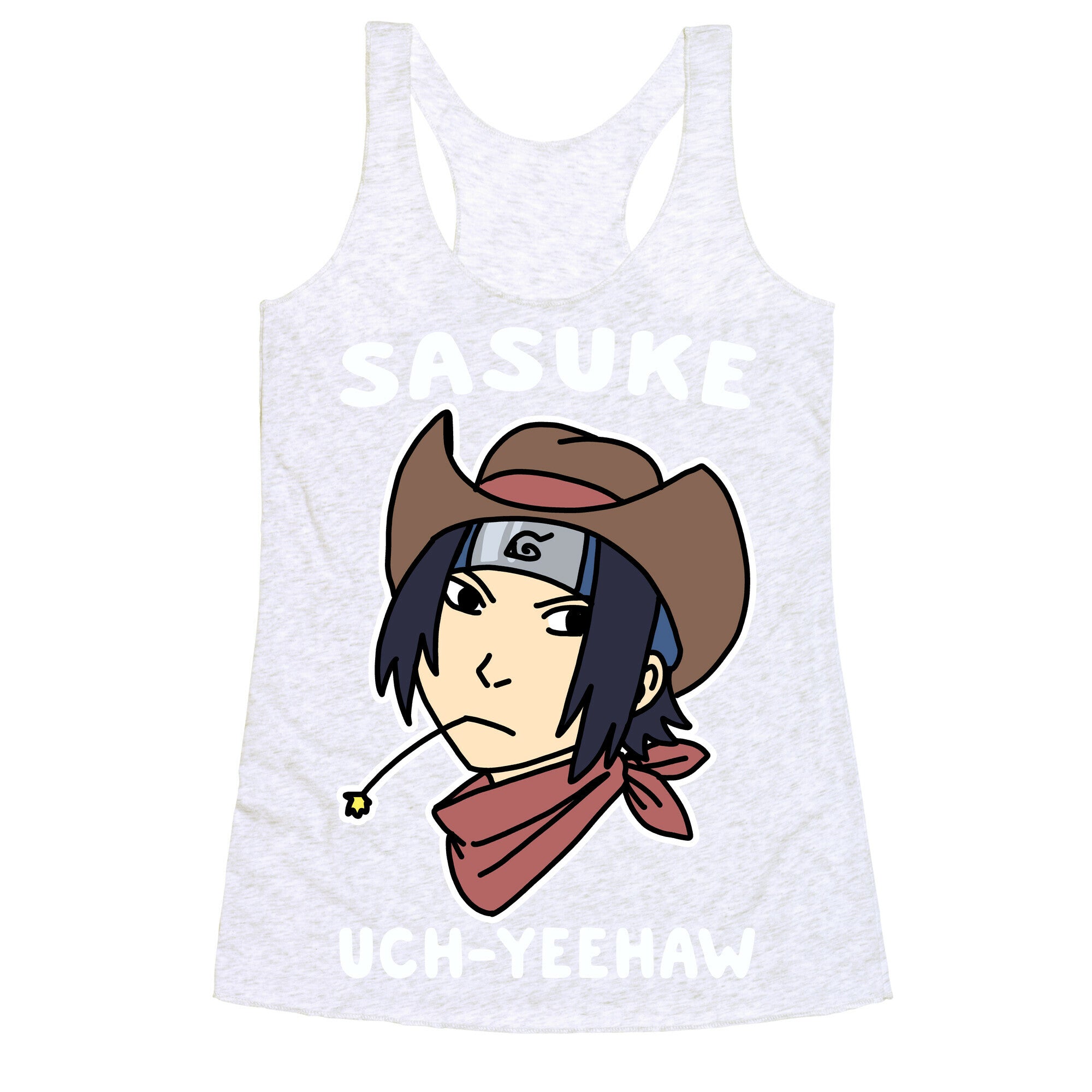 Sasuke Uch-Yeehaw Racerback Tank