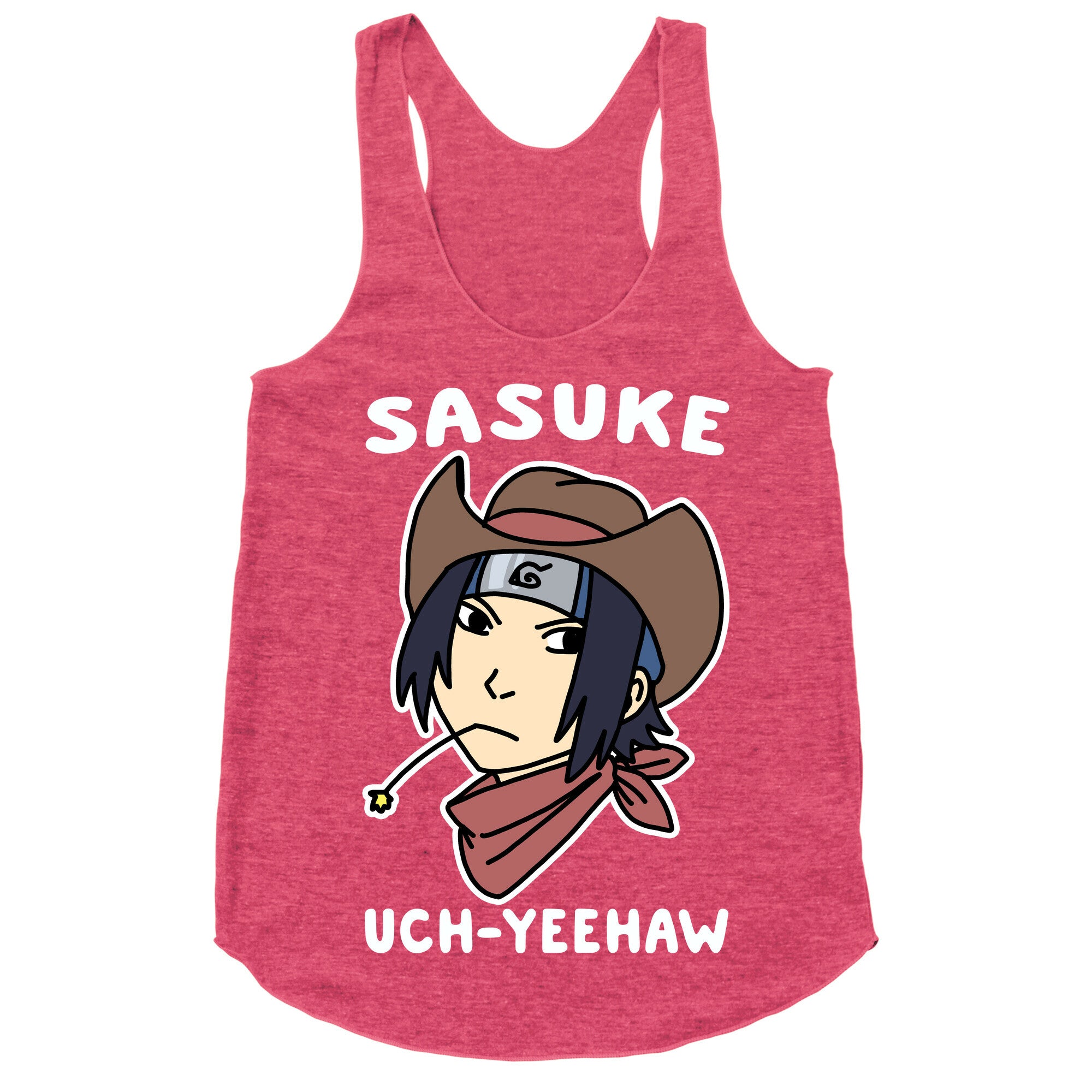 Sasuke Uch-Yeehaw Racerback Tank